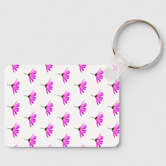 Pink Daisy Sleutelhanger (Voorkant)