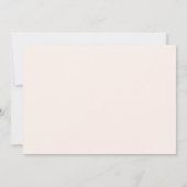 Pink Dandelions Baby Faire-part de naissance Card (Dos)