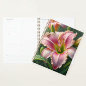 Pink Daylily Floral (Devant avec enveloppe)