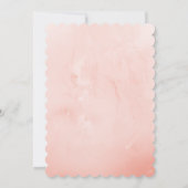 Pink Deux baies jumelles Personnalisé Invitation d (Dos)