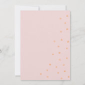 Pink Deux Éffrayantes Fille Halloween Invitation A (Dos)