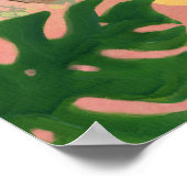 Pink Dino-Mite Nursery Poster for Girls (Coin)