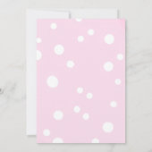 Pink Dinosaur Oiseau Tropical Girl Merci Cartes (Dos)