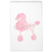 Pink Dog Custom Business Kalender (Hoes)