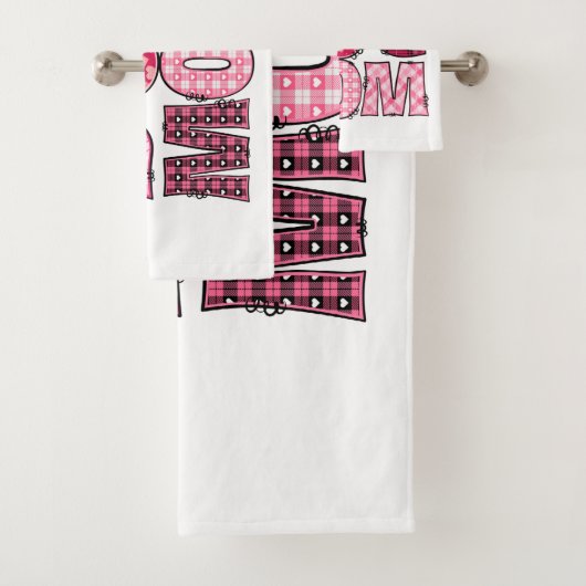 Pink Dog Mom Fun Patchwork Design pour les amoureu (En situation)