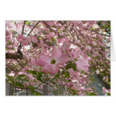 Pink Dogwood Card (Devant horizontal)
