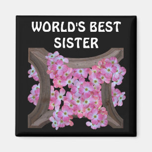 PINK DOGWOOD-MAGNET MAGNEET