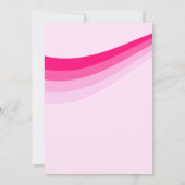 Pink Doll Fancy en Fabulous Bachelorette Party Kaart (Achterkant)