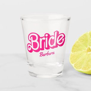 Pink Doll Fancy en Fabulous Bachelorette Party Shot Glas
