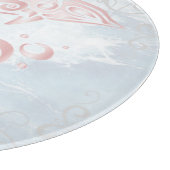 Pink Dolphin Personalized Cutting Board Snijplank (Hoek)