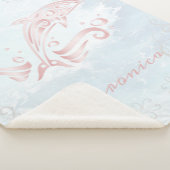Pink Dolphin Specialized Sherpa Blanket Deken (3/4)