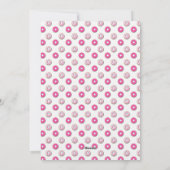 Pink Donut Birthday Invitation (Dos)