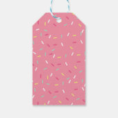 Pink Donut Gift Label Cadeaulabel (Achterkant)