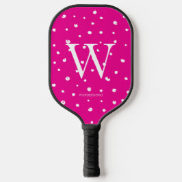 Pink Dots Pickleball Paddle