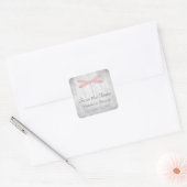 Pink Dragonfly Enregistrer les stickers Date (Enveloppe)