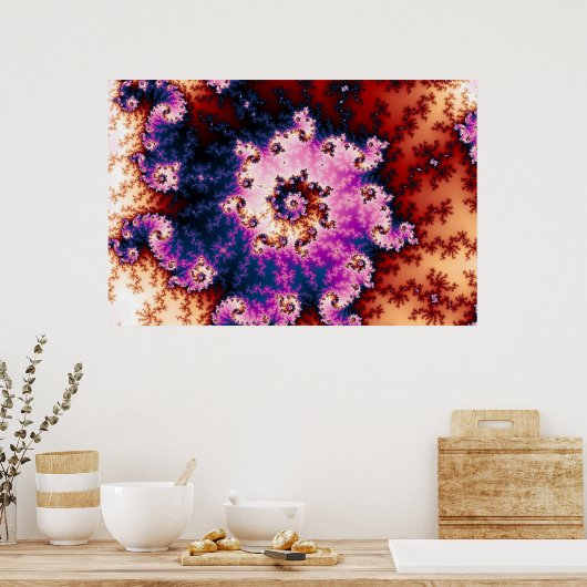 Pink Dream - Poster fracturé (Cuisine)