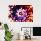 Pink Dream - Poster fracturé (Bureau à domicile)