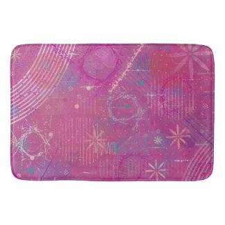 Pink Dreams Abstract  Badmat