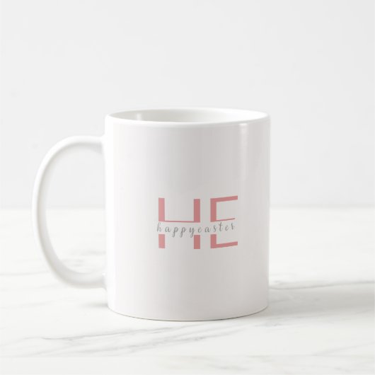 Pink Easter Coffee Mug (Gauche)