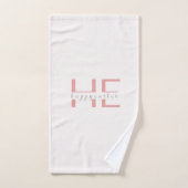 Pink Easter Hand Towel (Serviette à main)