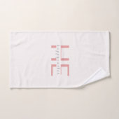 Pink Easter Hand Towel Handdoek (Handdoek)