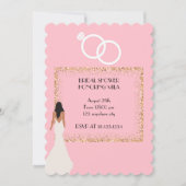 PINK ELEGANT BRIDAL SHOWER INVITATION (Devant)