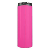 Pink Elegant Promotional Company Business Logo Thermosbeker (Achterkant)