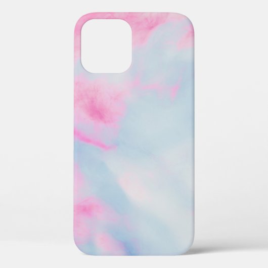 PINK EN BLAUWE MARBLED ACHTERGROND Case-Mate iPhone CASE (Achterkant)