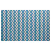 Pink- en Blue Scallop Shell Pattern Stof (Yard (91,4 cm))
