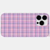 PINK EN PAARSE PLAID Case-Mate iPhone CASE (Achterkant (horizontaal))