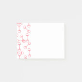 Pink Equestrian Horse Bits Post-it® Notes (Voorkant)