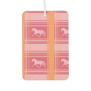Pink Equestrian Pset Pony Pattern Luchtverfrisser