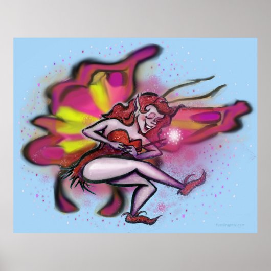 Pink Faerie Poster (Voorkant)