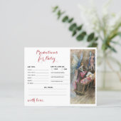 Pink Fairy Blessing Prédictions pour la carte bébé (Debout devant)