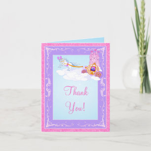 Pink Fairy Tale Merci Note Card 4