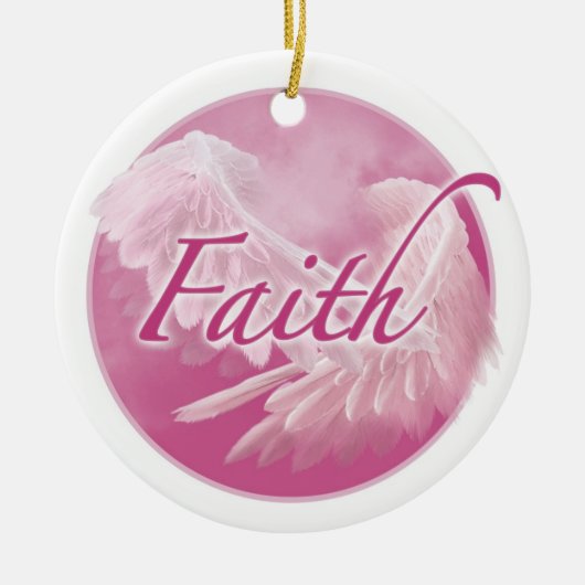 Pink Faith Ornament (Voorkant)