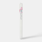 Pink Faith Over Fear IPhone case iPhone 15 Hoesje (Linkerkant)