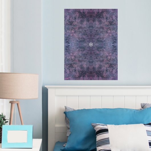 Pink Fancy Sparking Silver Foil Impression (In situ (chambre))