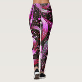 Pink Fantasy-Leggings Leggings (Achterkant)