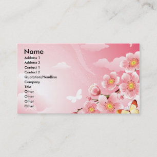 PINK FANTASY VISITEKAARTJE