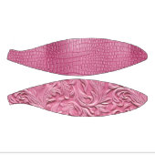 Pink Faux Alligator Animal Basketbal (Panelen)