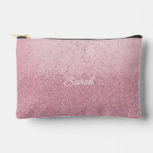 Pink Faux Glitter Valentijn Etui (Voorkant)