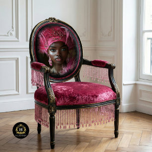 Pink Feather Glamour Decoupage Tissuepapier