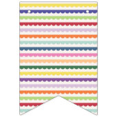 Pink Fiesta Floral Cinco de Mayo Bunting Banner (Eerste vlag)