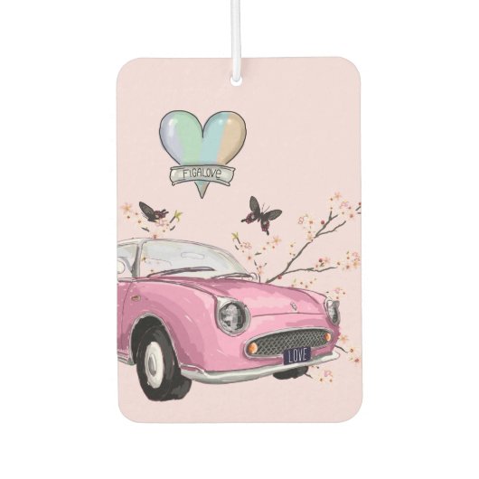 Pink Figaro air freshener Luchtverfrisser (Voorkant)