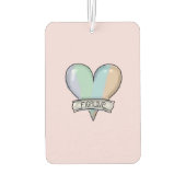 Pink Figaro air freshener Luchtverfrisser (Achterkant)