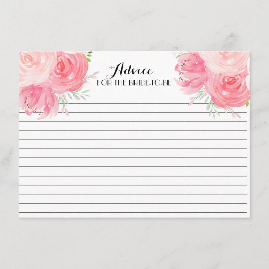 Pink FL possède de belles cartes de conseil floral (Devant)