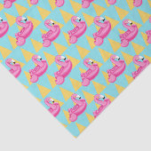 Pink Flaming Floatie (Design 69 Pink Series) Tissuepapier (Detail)