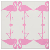 Pink Flamingo Bird Sewing Pattern Fabric Stof (Swatch)