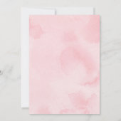 Pink Flamingo Birthday Tropical Party Confetti Kaart (Achterkant)